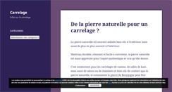 Desktop Screenshot of le-site-du-carrelage.com